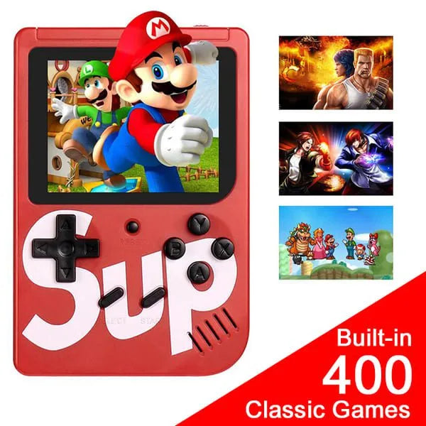 X7M HD Mini Retro SUP Handheld Game Console Portable with 3.5 inch Screen and 500+ Built-in Games