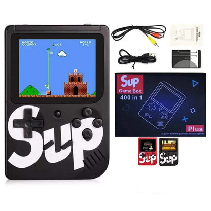 X7M HD Mini Retro SUP Handheld Game Console Portable with 3.5 inch Screen and 500+ Built-in Games