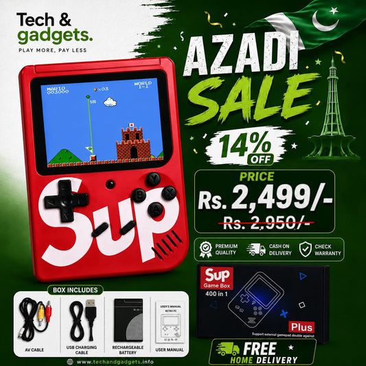 X7M HD Mini Retro SUP Handheld Game Console Portable with 3.5 inch Screen and 500+ Built-in Games
